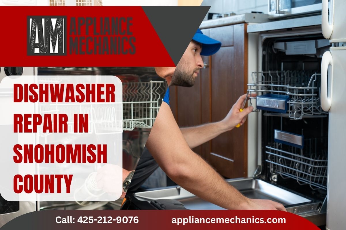 Expert Dishwasher Repair in Snohomish County | Skilled Appliance Mechanics